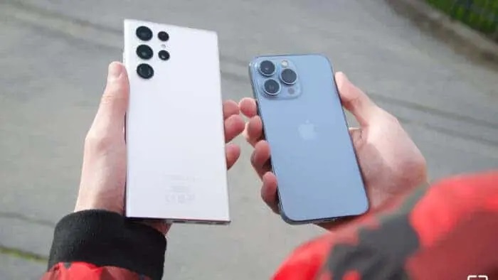 آیفون ۱۴ پرو مکس در اکثر بنچمارکها گوشی گلکسی S22 اولترا را پودر کرد| تکلی آیفون ۱۴ پرو مکس در اکثر بنچمارکها گوشی گلکسی S22 اولترا را پودر کرد| تکلی