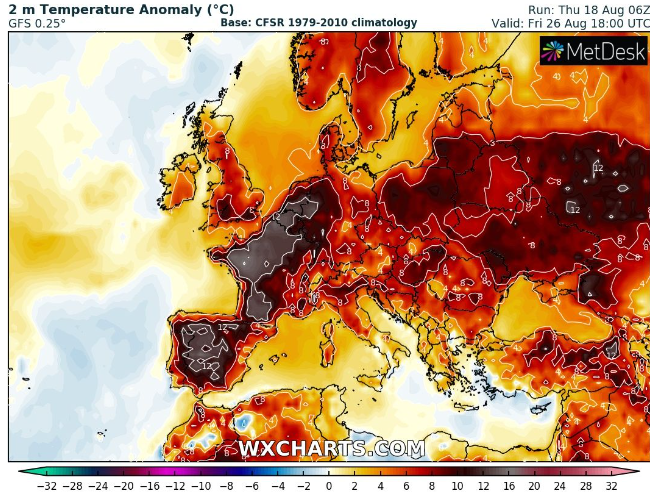 سرعت گرمایش در اروپا حدود دو برابر بیشتر از سایر قاره ها است| تکلی سرعت گرمایش در اروپا حدود دو برابر بیشتر از سایر قاره ها است| تکلی