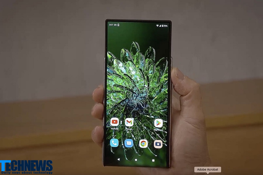 نمایش گوشی مفهومی مجهز به نمایشگر رول شونده موتورولا در رویداد Tech World| تکلی نمایش گوشی مفهومی مجهز به نمایشگر رول شونده موتورولا در رویداد Tech World| تکلی