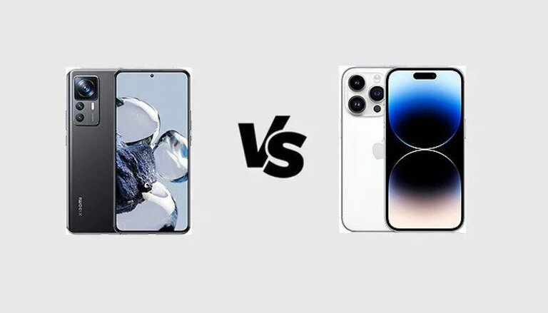 مقایسه شیائومی 12T پرو و آیفون 14 پرو| تکلی مقایسه شیائومی 12T پرو و آیفون 14 پرو| تکلی