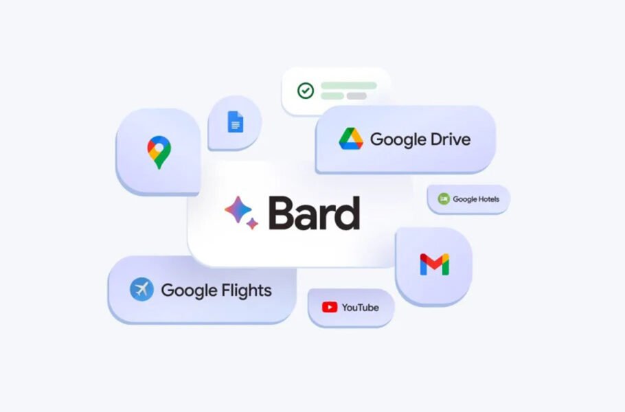 چتبات هوش مصنوعی گوگل بارد بهروز شد؛ دسترسی به اطلاعات جیمیل، داکز و درایو شما|تکلی چتبات هوش مصنوعی گوگل بارد بهروز شد؛ دسترسی به اطلاعات جیمیل، داکز و درایو شما|تکلی