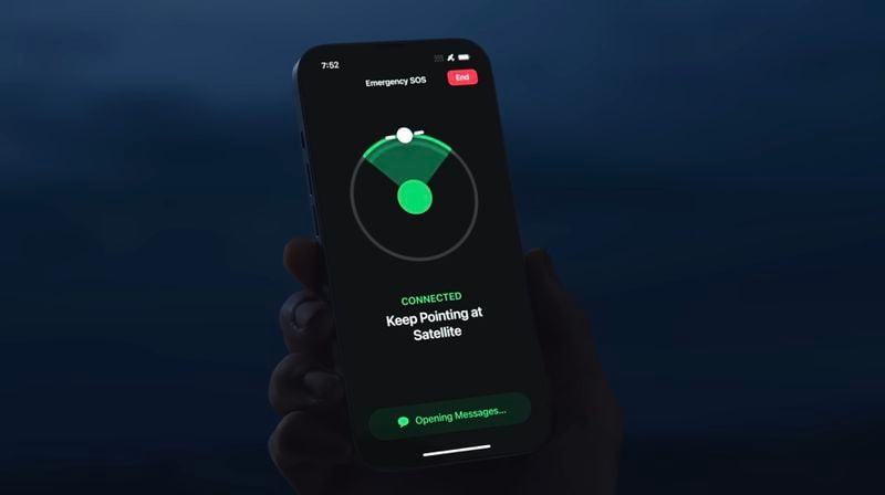 آیفون ۱۴ به ارسال پیام اضطراری ماهواره ای مجهز شد| تکلی آیفون ۱۴ به ارسال پیام اضطراری ماهواره ای مجهز شد| تکلی