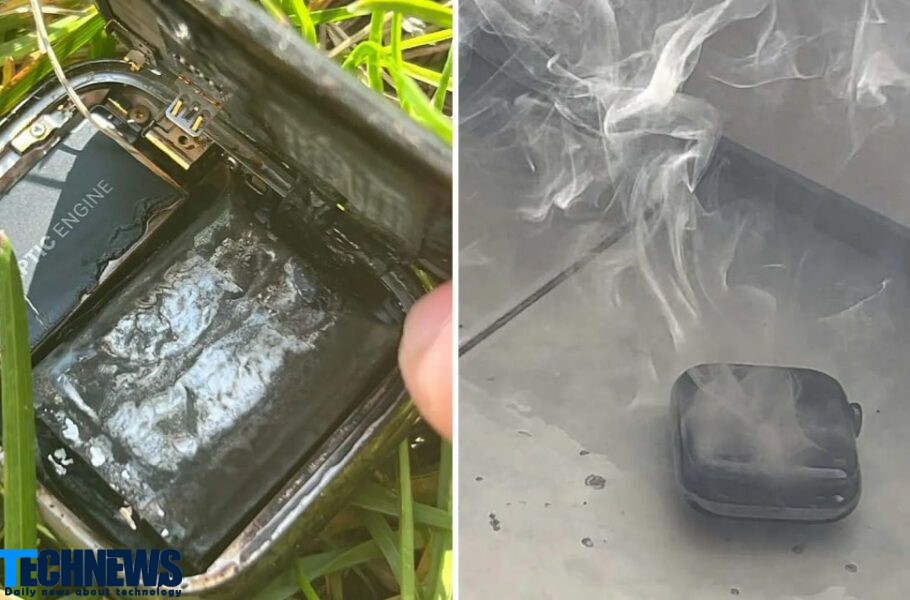 کاربر اپل واچ از داغ شدن و سپس انفجار این ساعت هوشمند خبر داد| تکلی کاربر اپل واچ از داغ شدن و سپس انفجار این ساعت هوشمند خبر داد| تکلی