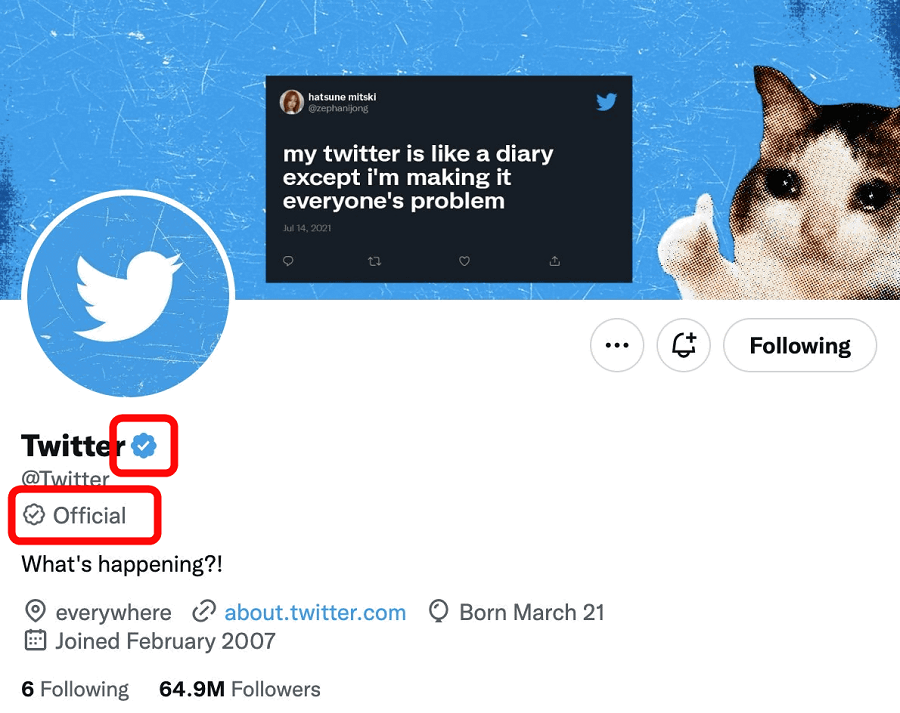 اکانت های رسمی توییتر با تیک خاکستری مشخص می شوند| تکلی اکانت های رسمی توییتر با تیک خاکستری مشخص می شوند| تکلی