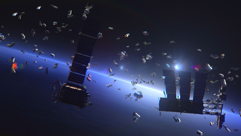 دو قطعه زباله فضایی خطرناک در مدار پایین زمین از کنار هم عبور کردند| تکلی دو قطعه زباله فضایی خطرناک در مدار پایین زمین از کنار هم عبور کردند| تکلی