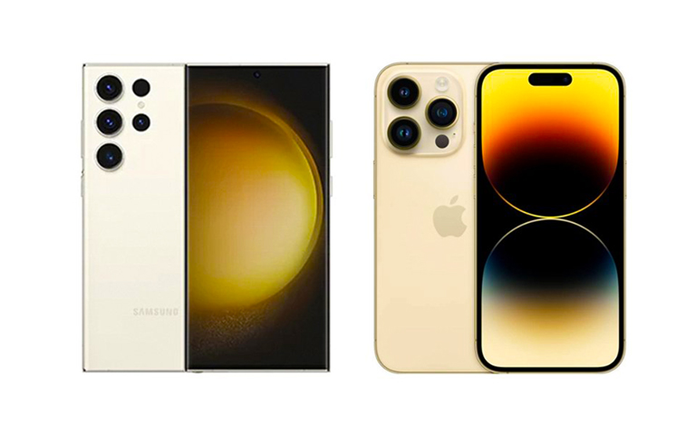 مقایسه گلکسی S23 اولترا و آیفون 14 پرو مکس| تکلی مقایسه گلکسی S23 اولترا و آیفون 14 پرو مکس| تکلی